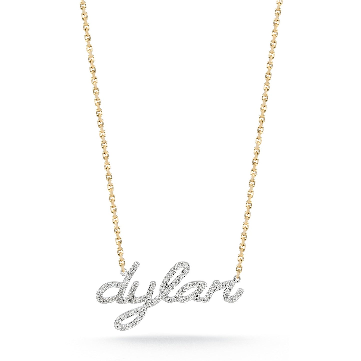 Custom Diamond Nameplate