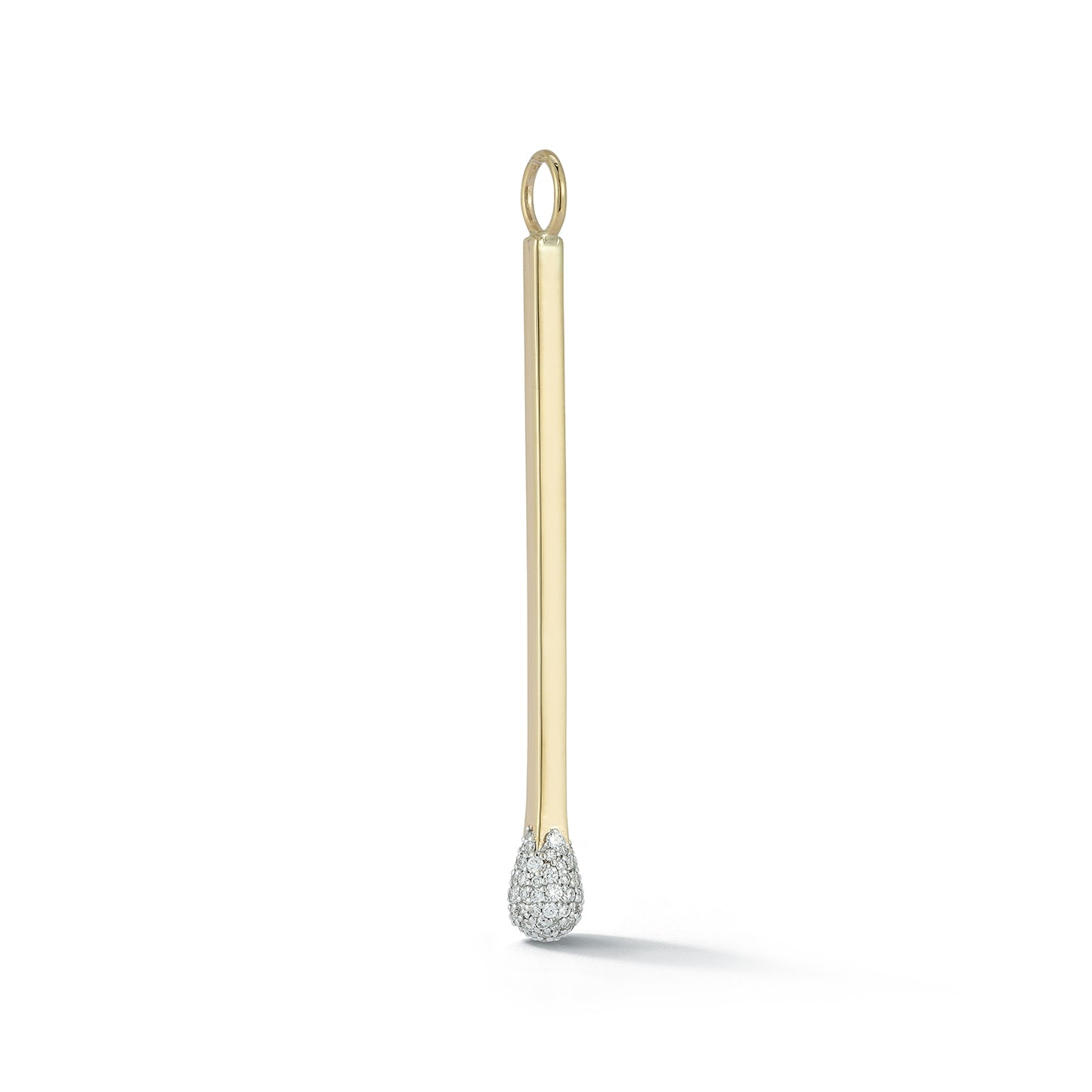 Diamond Encrusted Matchstick Charm