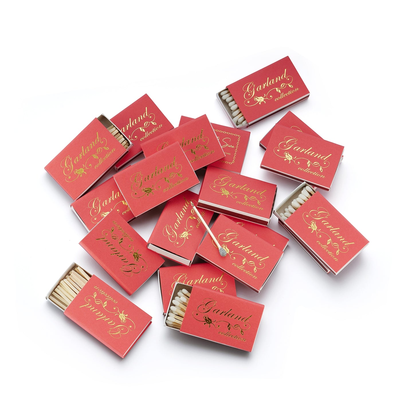 Diamond Encrusted Matchstick Charm