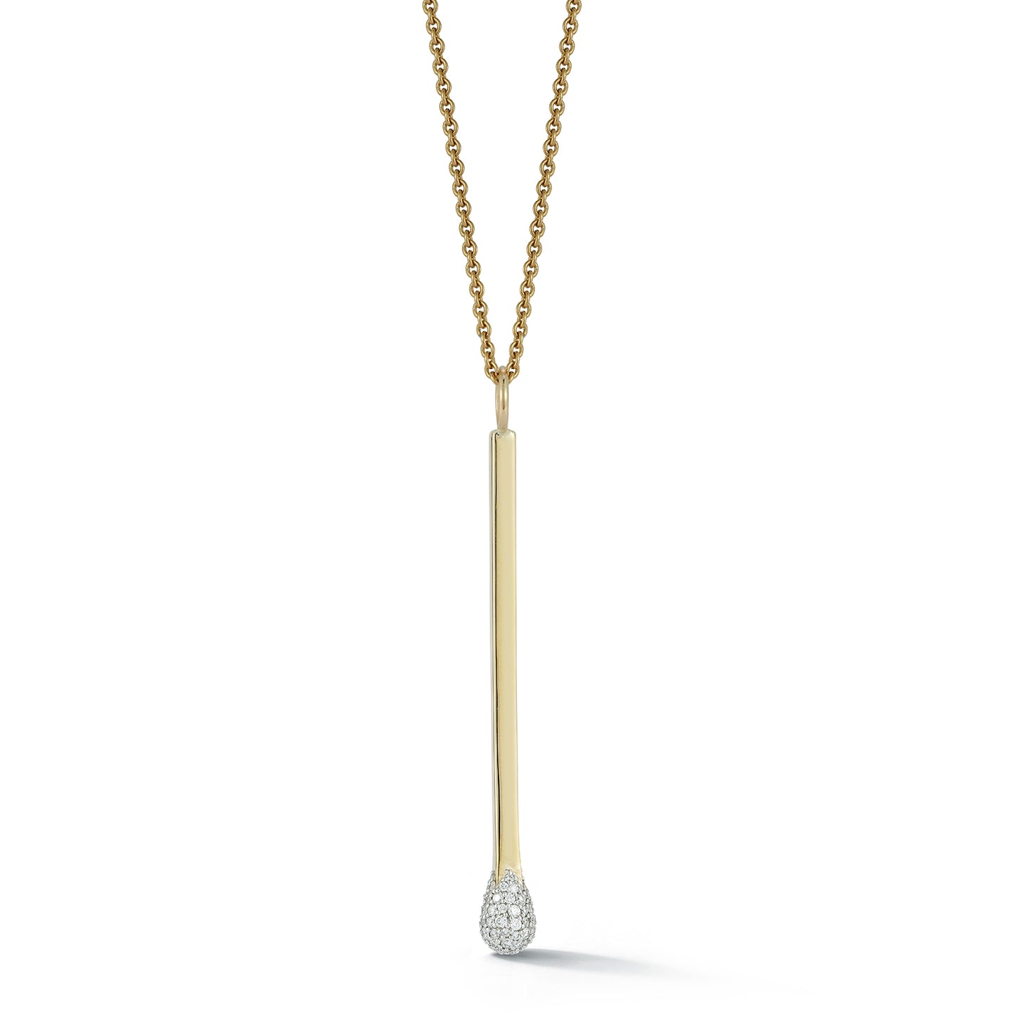 Diamond Encrusted Matchstick Charm