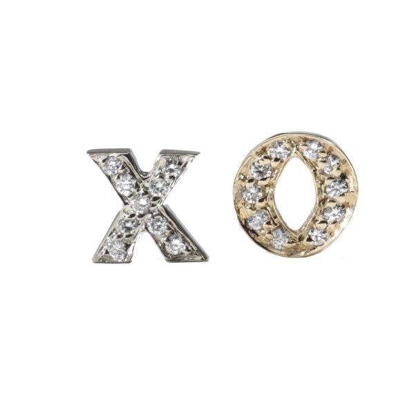 Diamond Initial Stud