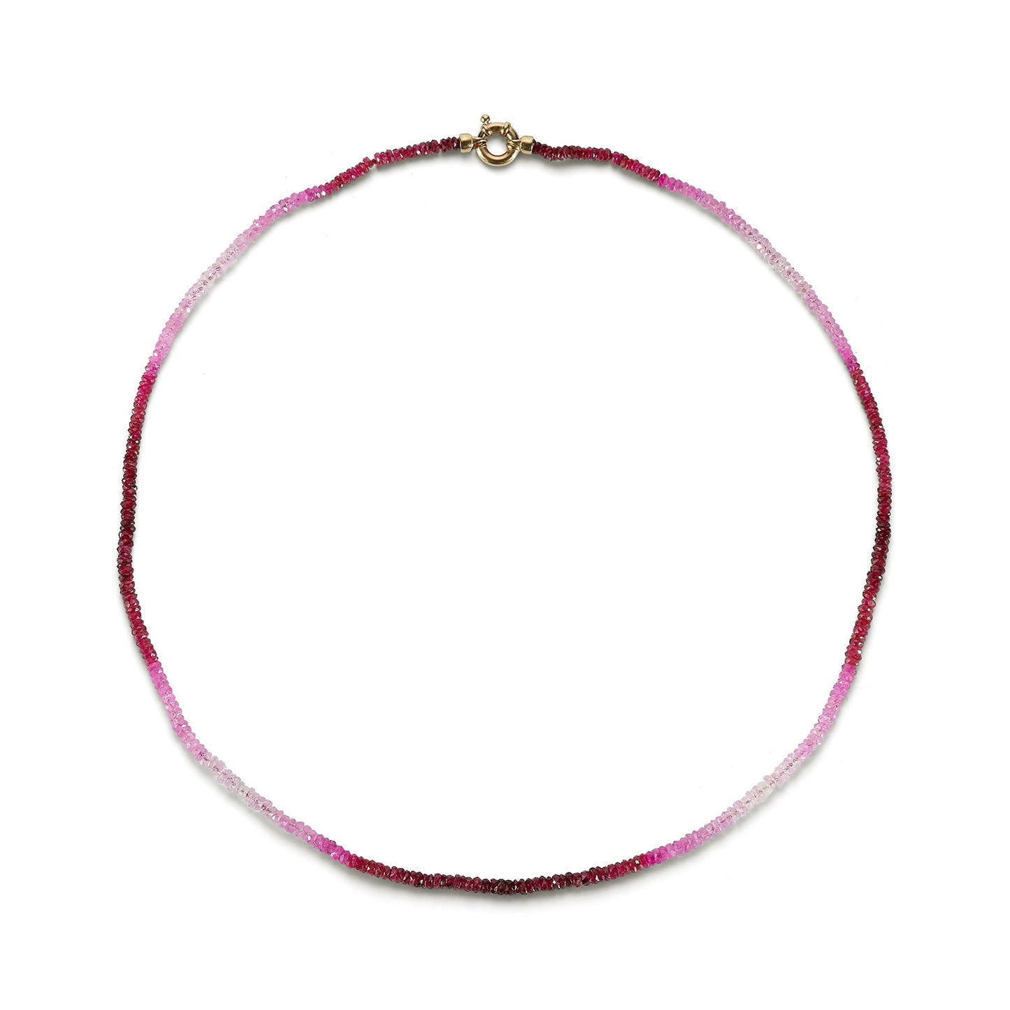 Ruby Bead Necklace