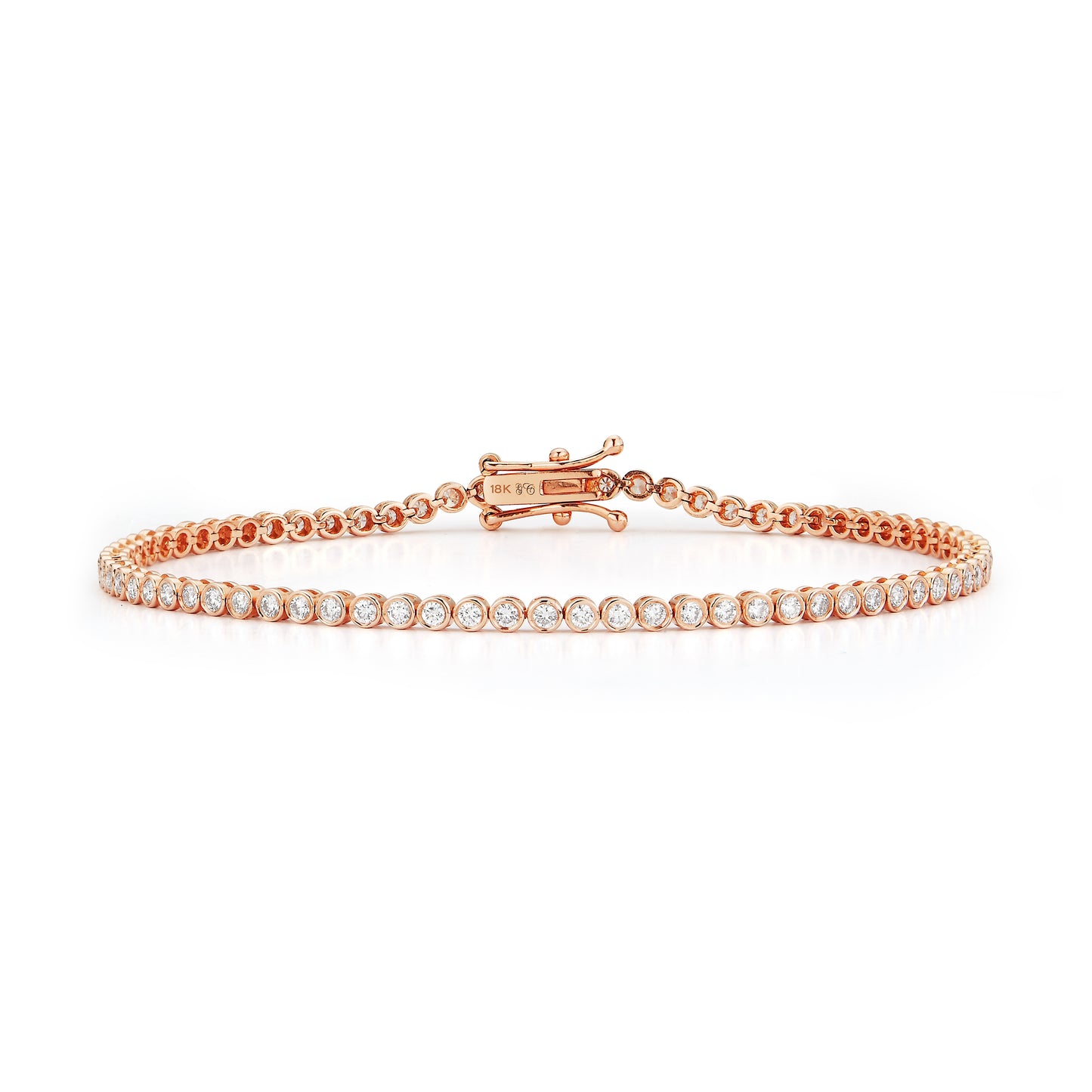 Round Diamond Tennis Bracelet