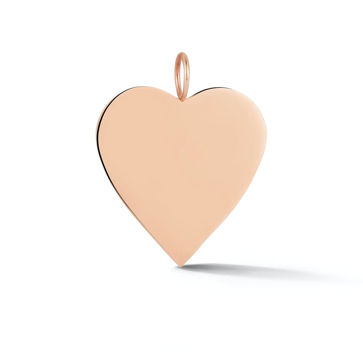Large Gold Heart Charm