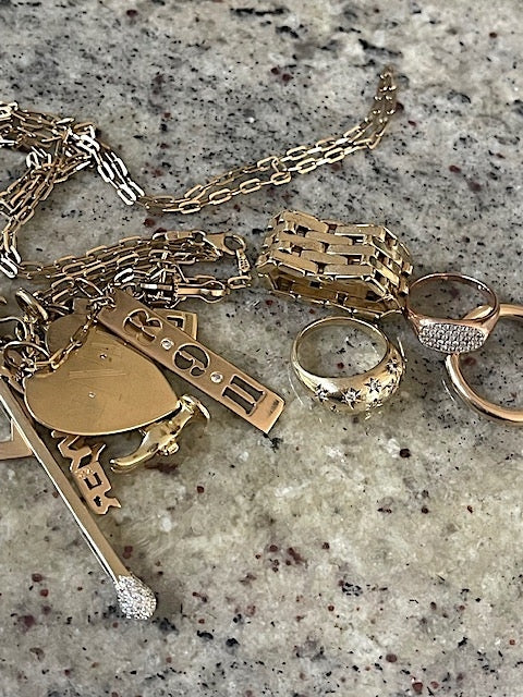 Diamond Encrusted Matchstick Charm