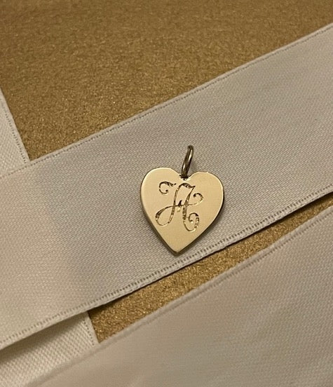 Petite Gold Heart Charm