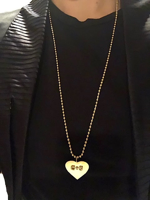 Large Solid Gold Ball Chain 3mm
