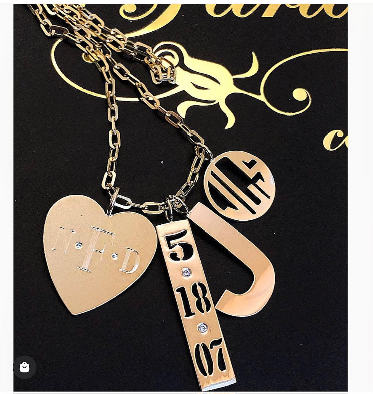 Medium Initial Charm