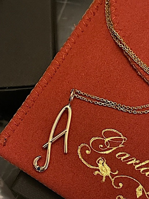 New Script Letters with Stone