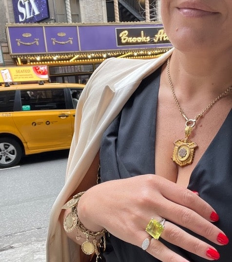 Etruscan Revival Victorian Locket