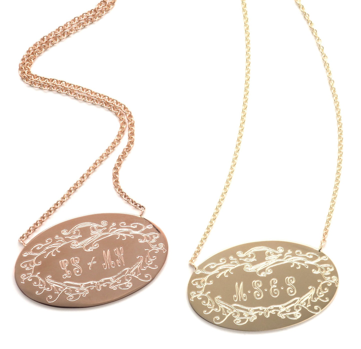 Large Signature Pendant