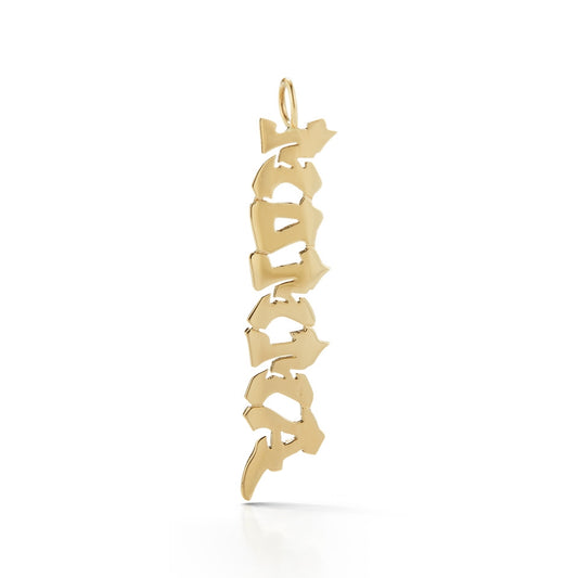 Custom Graffiti Name & Momma Charms