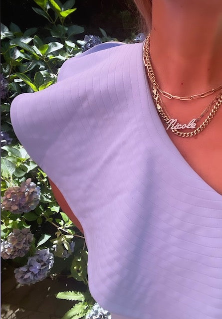 Custom Diamond Nameplate