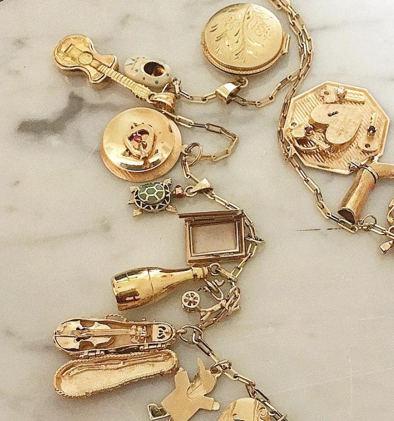 Estate Guitar Charm